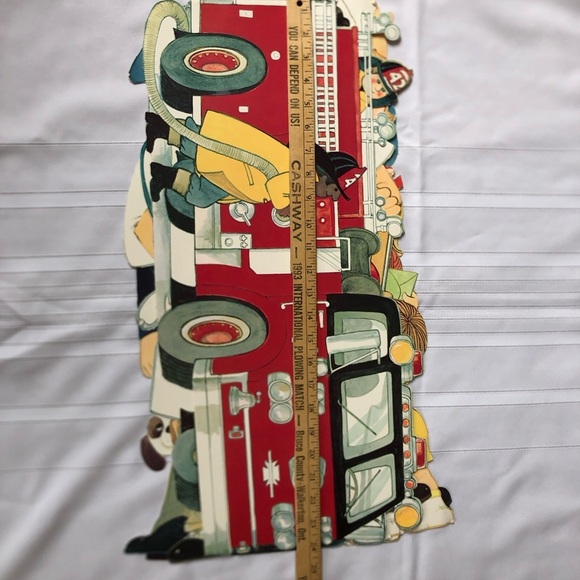 Vtg 1980s Die-cut Careers Characters Set - Picture 11 of 16